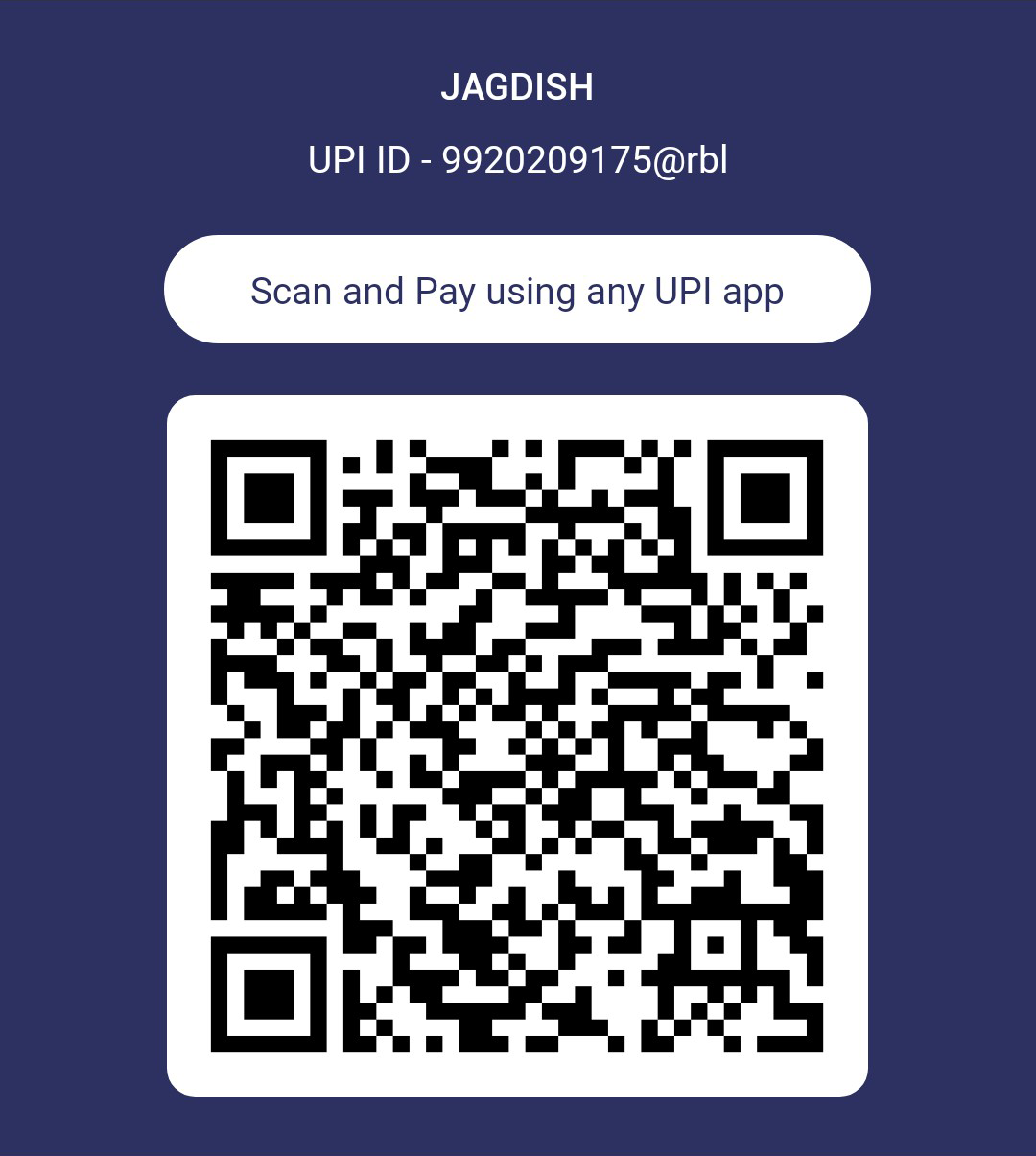 UPI QR Code